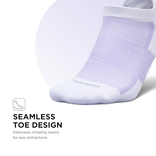 Image of Feetures High Performance Max Cushion Ankle Sock - Tab Socks for Women & Men with Heel Tab