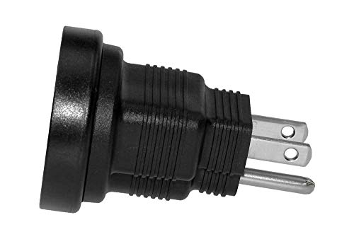 Sf Cable, 3 Prong Power Plug Adapter, Australia As3112 Receptacle To Usa Nema 5-15P #TOP1