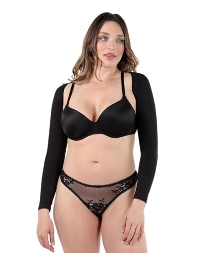 SlimMe Long Sleeve Arm Shapewear, Arm Slimming Sleeves for Women, Tightens and Smooths Arms, Bolero Style - Small to Queen 2