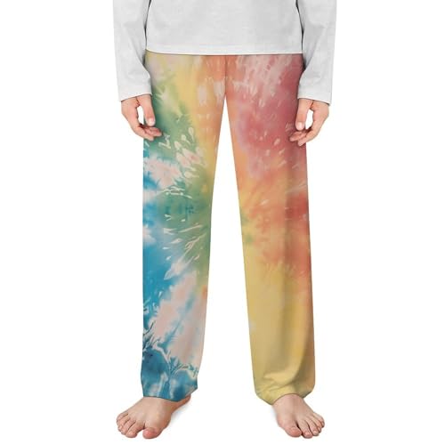 Tie Dye Colorful RainbowChildren's Casual Pajamas160CM