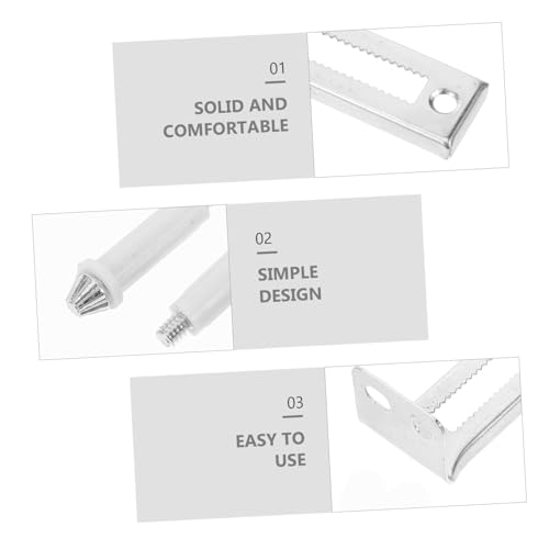 OSALADI 2 pares de herrajes para puertas bifold, pivotes superiores deslizantes para closet, bisagras mate miniatura 2