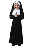 Fun Costumes Toddler Nun Costume - 4T - Black