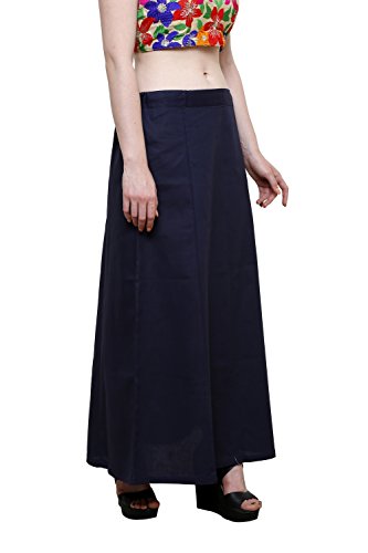 Image of Pistaa's combo of Women's Cotton Best Plain Solid Indian Readymade Inskirt Saree petticoats