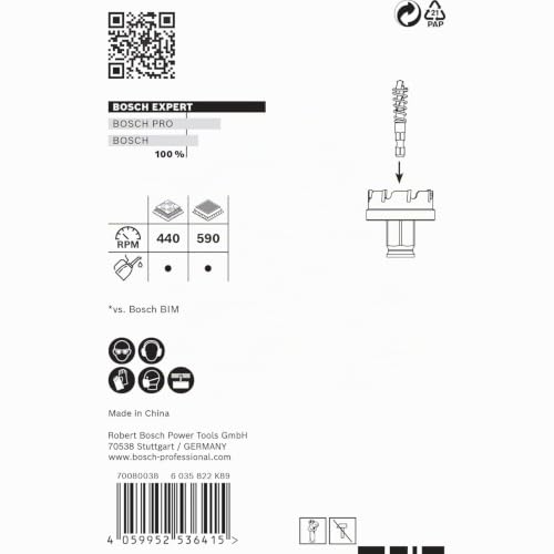 Bosch 1x EXPERT Sheet Metal Lochsäge 27x5 mm – Ansicht 3