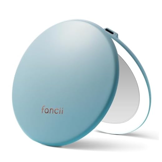 Can i carry a mirror in my hand luggage Compact Makeup Mirror with LED Lights