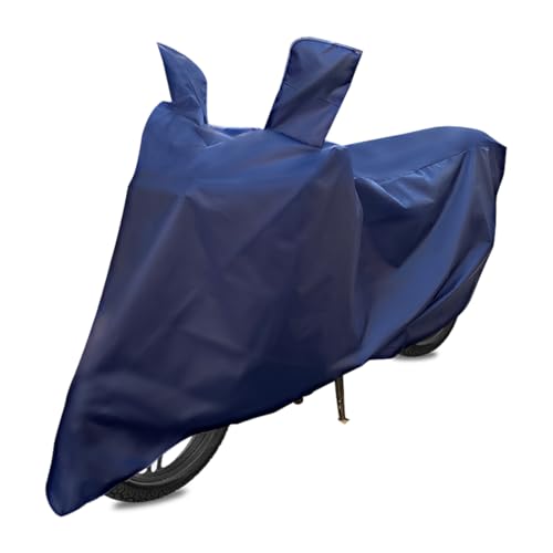 Image of All Weather Protection Scooty Cover for Activa 5G Large - Anti UV - Dustproof - Polyester Top of The Line Scooty Cover (Blue)