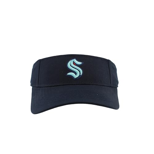 Image of ZHATS NHL Unisex-Adult NHL Officially Licensed Visor Drill Icon Team Color