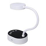 Yinhing 36-W-Schwanenhals-Nagellampe, Schnell Trocknender, Wiederaufladbarer Nageltrockner mit 360-Grad-verstellbarem Hals und Automatischem Erkennungsmodus, für den Einsatz zu Hause (Weiß