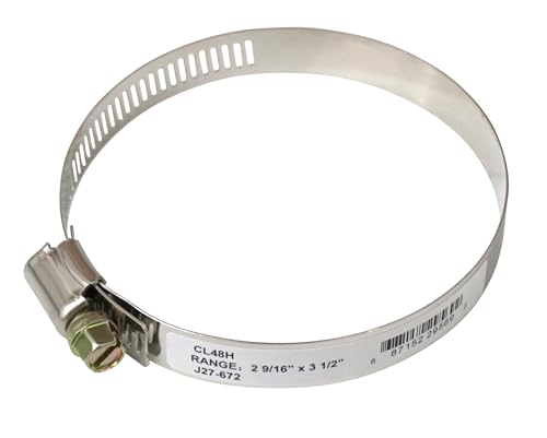 Supco Stainless Steel Hose Clamp, 2-9/16