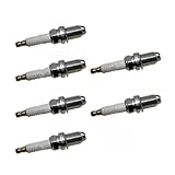 6 PCS Spark Plug Compatible For Ssangyong/Rodius/Rexton/Chairman/Kyron 1621593103