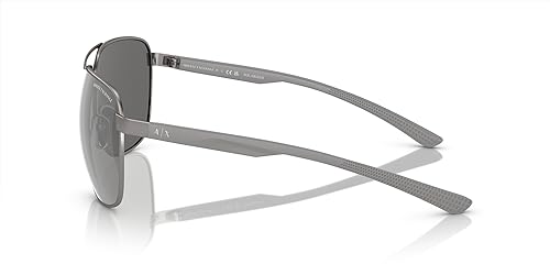 Image of Armani Exchange mens Ax2047s Round Sunglasses