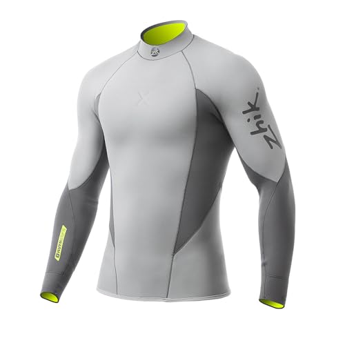 Zhik 2026 Mens Superwarm X Neoprene Wetsuit Top DTP-1180-GRY - Grey - miniatura 3