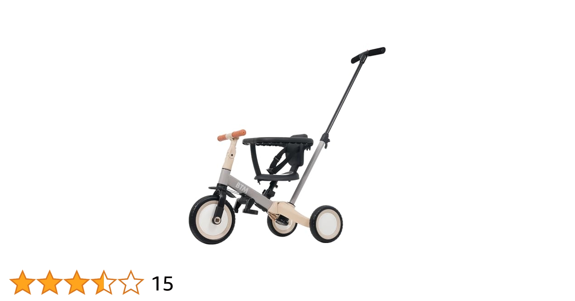 Amazon.co.jp: BTM 子供用三輪車 4in1 自転車 オリジナル 押し棒