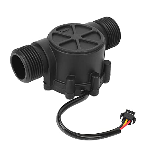 Medidor de flujo de agua de 1 pulgada con sensor Hall DC3.5-24V de 2Pcs 8