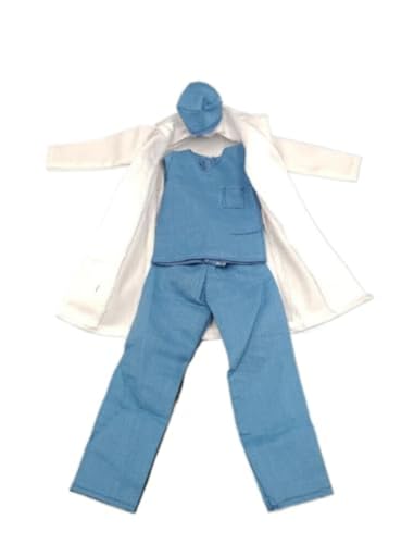 BOSWON R4-7 1/6 Scale Doctor White Gown Suit Model for 12" Action Figure