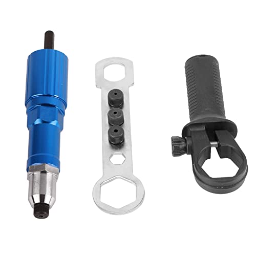 Perceuse à rivets électrique et adaptateur de fixation pour vissages précis