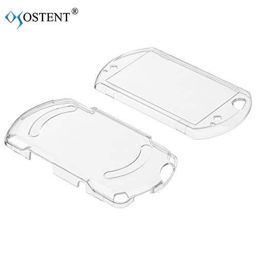 OSTENT Protector Clear Crystal Hard Case Cover Skin Compatible for Sony PSP Go