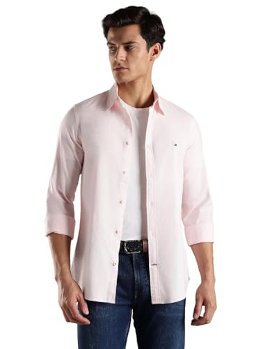 Image of Tommy Hilfiger Men's Cotton Slim Fit Shirts
