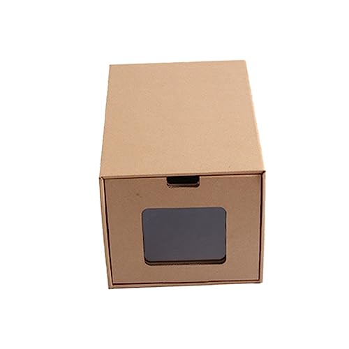 PRETYZOOM Cajón Extraible Almacenamiento de Zapatos para el hogar Caja de Almacenamiento de Zapatos Organizador de Almacenamiento de Zapatos Caja de almacenaje Caja de Zapatos Carton