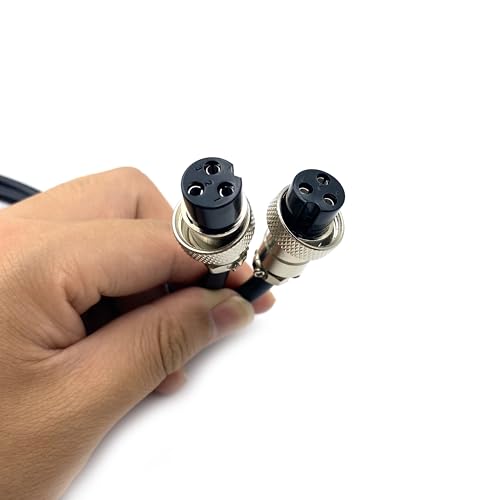 Cable GX16 3 Pines Doble Hembra 5 M miniatura 2