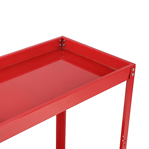 Mobilny wózek narzędziowy – wszechstronny wózek narzędziowy do projektów DIY, warsztatów i garaży, łatwy w manewrowaniu, wytrzymały wózek serwisowy do nizowania narzędzi i materiałów eksploatacyjnych