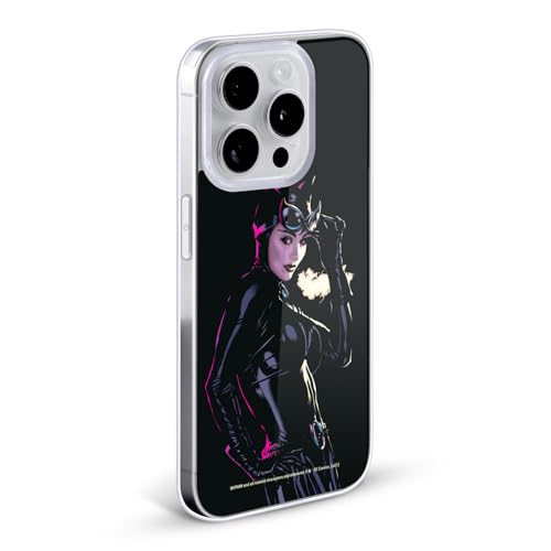 Funda Batman Catwoman iPhone 15 Pro Max Carcasa Gel Protectora Protector de Silicona 2