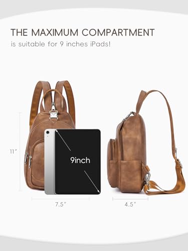 CLUCI Sling Bag for Women Bundle with Wallet Women4