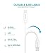 Overtime 3PC Charging Kit, Wall and Car Charger, Apple MFI Certified Lightning to USB-C 6ft Charging Cable for iPhone/iPad & iPod - White