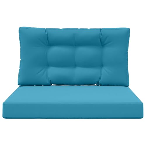 Coussin de canapé d'extérieur bleu roi 80x80 cm confortable - 6