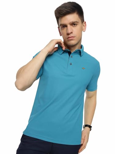 Image of STELLERS Men's Classic Golf Polo T-Shirt Wrinkle Free Quick Dry Soft and Feather Touch Feel Regular Fit