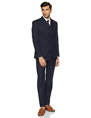 Image of Park Avenue Men's Poly Viscose Peak Lapel Suit