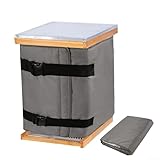 Hasaller Beehive Schutzhülle Winddicht und Warm Verstellbar für Imkerei 60 x 193 cm