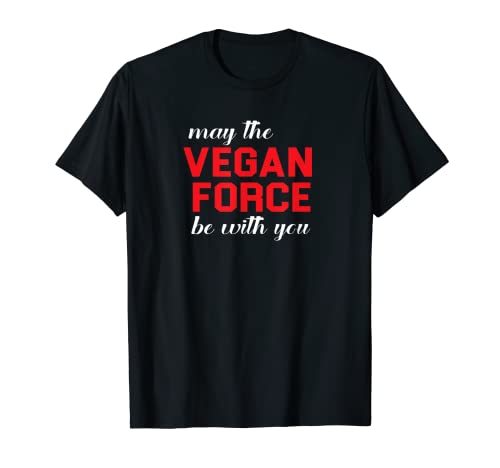 Camiseta May the Vegan Force be with You Camiseta