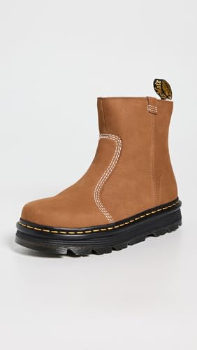 Boots Dr. Martens ZebZag Rigger WL Rigger Boot Desert Milled Nubuck WP - vue 4