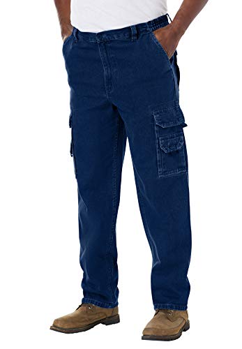 Boulder Creek by Kingsize Men's Big & Tall Marine Cargo Pants