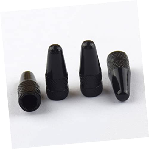 KICHOUSE 20 piezas Tapas de válvula de aleación de aluminio anodizado para bicicletas, cubiertas de polvo ligeras y fáciles de instalar, previenen fugas de aire, estilo francés para bicicletas de montaña y carretera miniatura 2