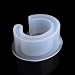 Misright C Font Silicone Mold Open Cuff Silicone Mold Jewelry Making Bracelet Bangle Mould for Resin Flower DIY