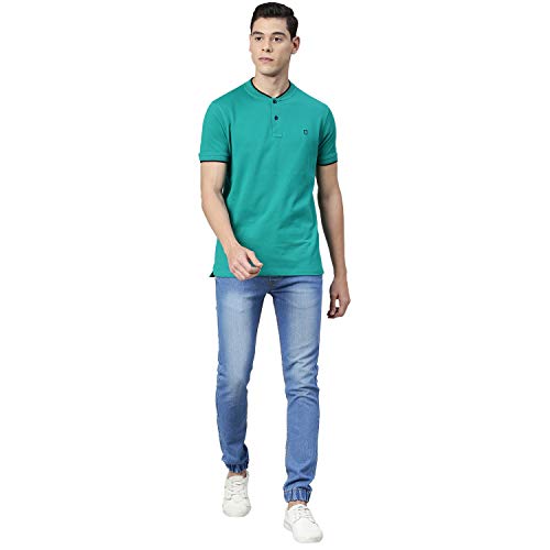 Image of Urbano Fashion Men's Mid Rise Slim Fit Jeans