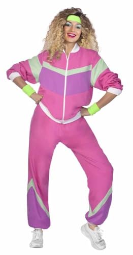 (PKT) (9910375) 80's Joggersuit Pink (Large)