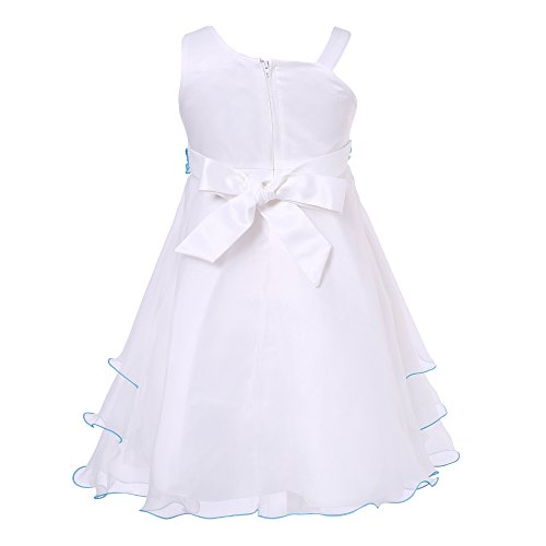 Richie House Girls' Elaborate Gown Floral Accents Size 3-10Y RH06812