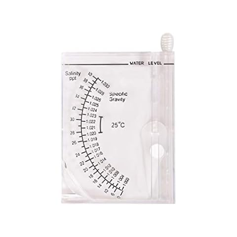 Actopus Hydrometer Salinity Tester for Aquarium Sea Fish Tank Salt Water Cover