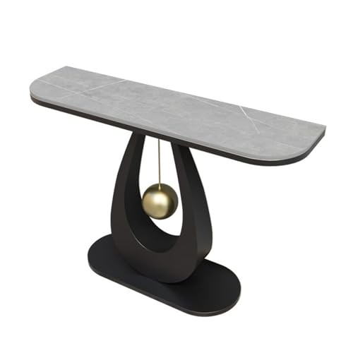 Mesa de consola para sofá moderna que optimiza pasillos estrechos
