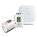 Produktbild Gigaset Heating Pack ONE X - Thermostat-Set für eine intelligente Heizungssteuerung - spart Heizkosten - mit 2 Thermostaten und Basisstation programmierbare Temperatur - App Steuerung, weiß