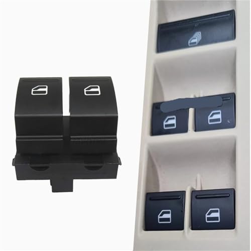 Interrupteur de vitre électrique conducteur pour remplacer un bouton cassé 1K3959857A