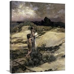 30 in. Hagar & Ishmael Art Print - Jean Charles Cazin