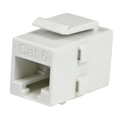 StarTech.com Acoplador RJ45 Cat6 blanco miniatura 1