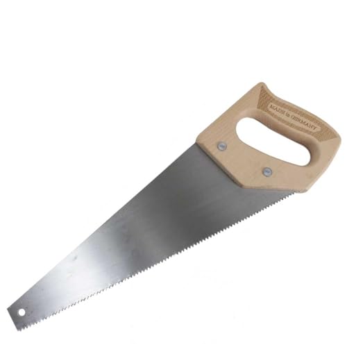 Die Werkkiste Fuchsschwanz für Kinder | Handsäge | kleine Variante| 40 cm lang mit Sägeblatt | Echte Säge für Holz I Ideal für Werkunterricht & Bastelarbeiten I Kein Spielzeug