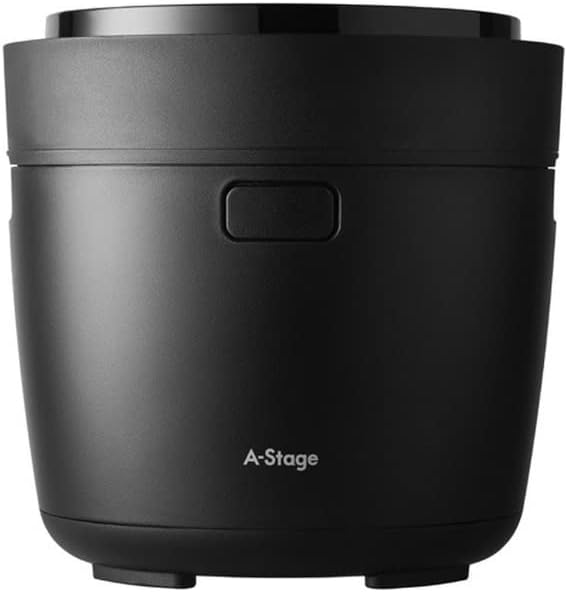 A-Stage 3合炊き炊飯器【マルチライスポット】(ブラック) RC-A30BK