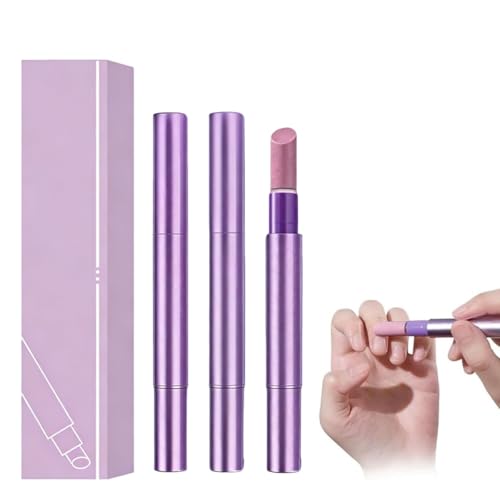 3PC 3 en 1 Lápiz de Aceite para Cuticulas con Punta de Cerámica Pluma de Nutrición de Uñas Aceite Cuticulas Uñas Lapiz Cuticle Oil Manicura Profesional Cuidado Diario Reparar Hidratante Fortalecedor