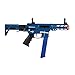 Lancer Tactical Classic Airsoft Army Nemesis X9 PDW SMG SEG 350 FPS (Blue/Silver)